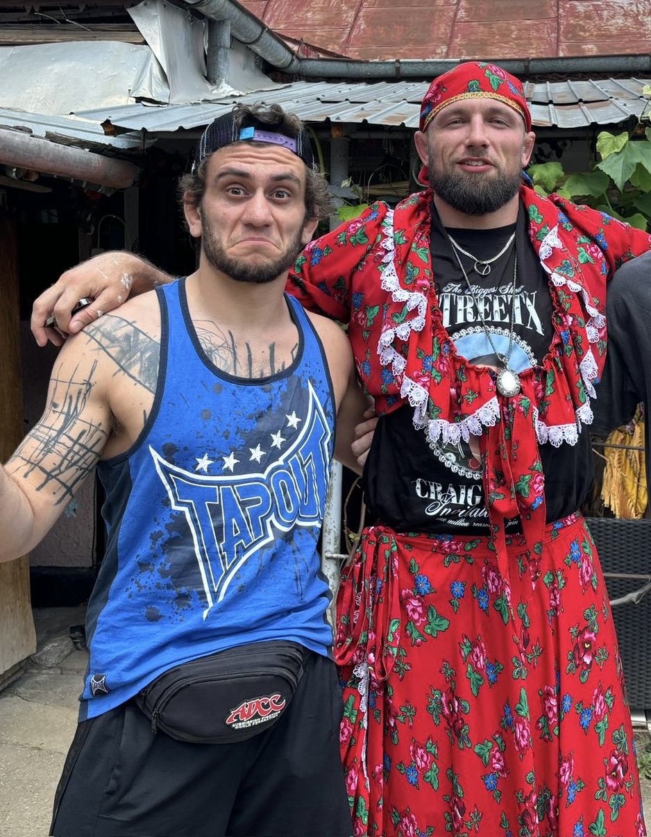 Sebastian Curelao with training partners and friends - Coaching Success, Developing Future Champions